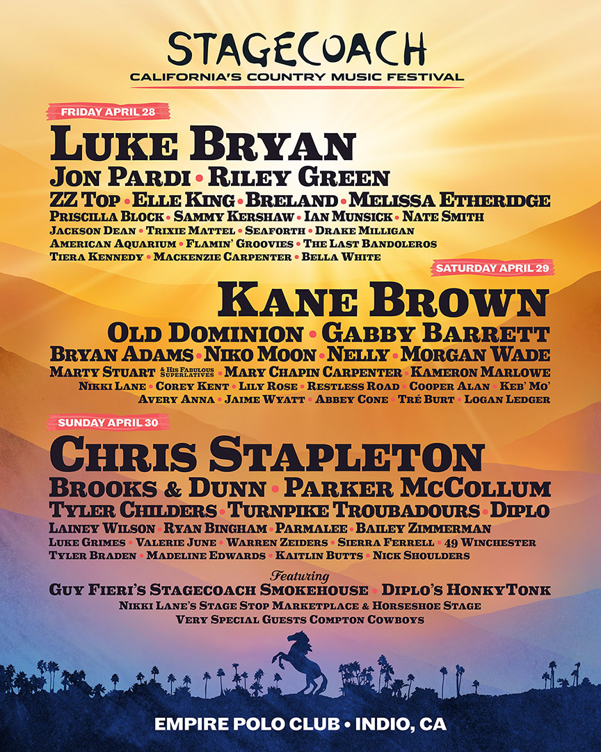 Win tickets for Stagecoach 2023